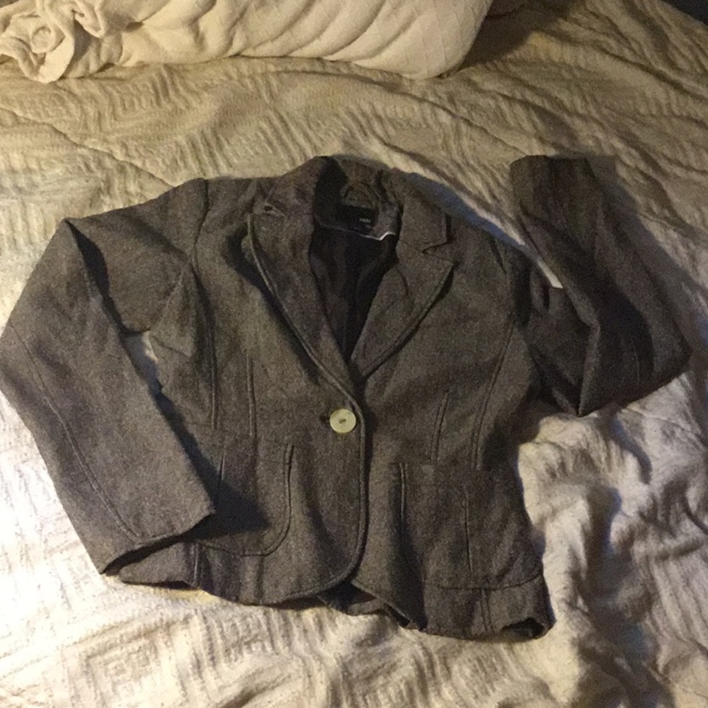 Classic brown blazer